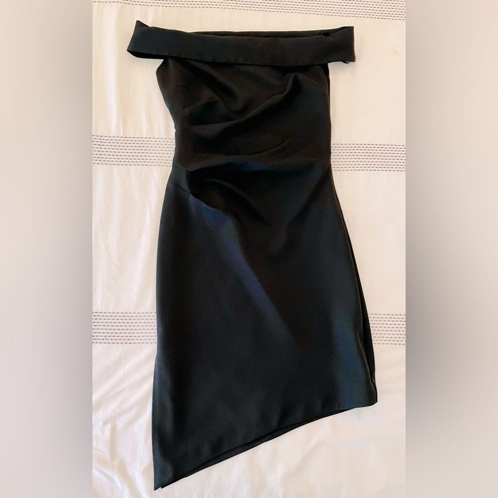 Milly Ally Cocktail Dress in Black Size 4